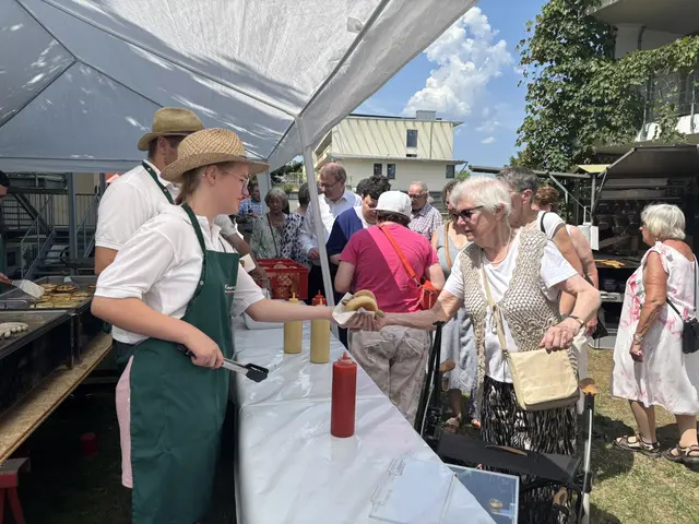 Das Team von Körners Hofladen sorgt für Gutes vom Grill