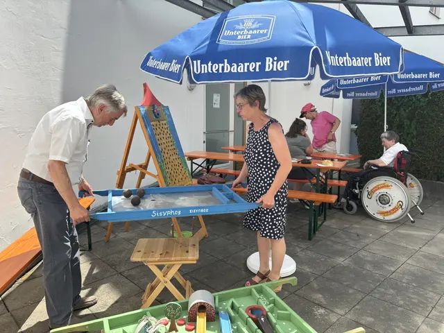 Für Vergnügen ist beim Fest auf vielfältige Weise gesorgt