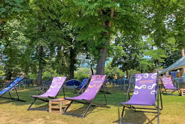 Rüdesheim, Weinstrand | Foto: copyright Margot Klütsch