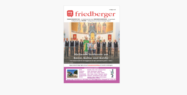 Den „friedberger“ 07/2026 hier als E-Paper lesen