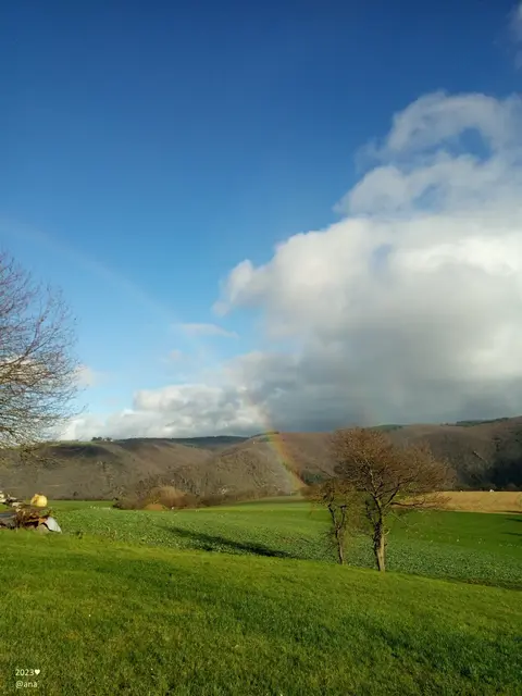 Rückfahrt ...in der Nähe von Rüdesheim ...
Regenbogen♥