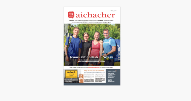 Den „aichacher“ 07/2026 hier als E-Paper lesen!