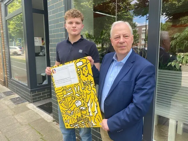 Mit dem Bundestag in die USA – Leonard Karasch freut sich über ein Austauschjahr in den Vereinigten Staaten von Amerika
Von Markus Töns  | Foto: Von Markus Töns 