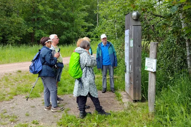 Station Nr. 7 des HARZGERÖDER KUGELsPASS  an Batkes Wiese