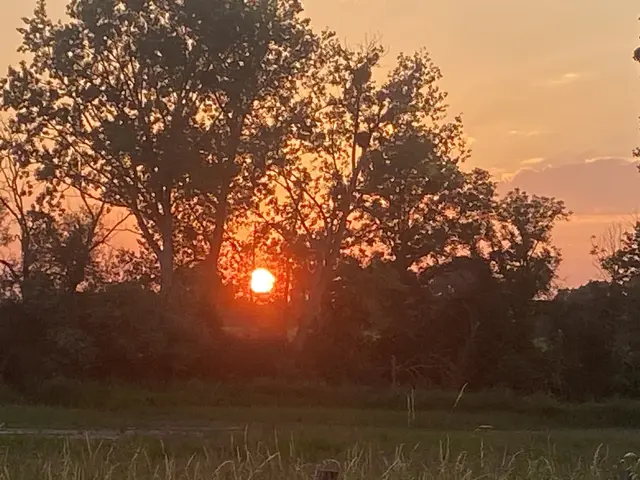 Da geht die Sonne unter