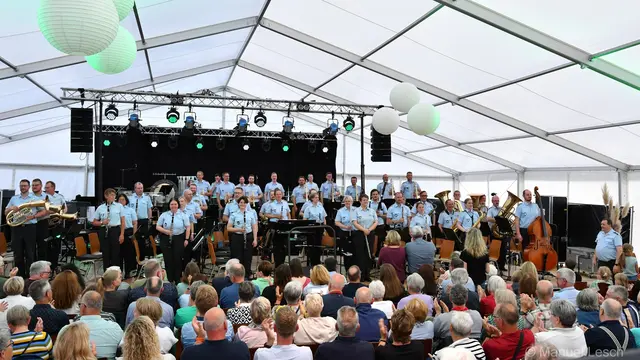 Heeresmusikkorps Kassel unter der Leitung von Hauptmann Christoph Schiffers am Mittwoch, d. 03. Juni 2026 | Foto: Manuel Lesch, Anzefahr