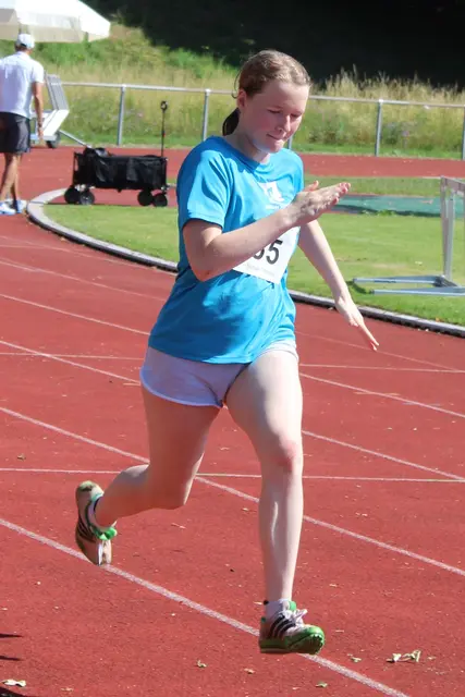 100 Meter Sprint von Therese Schulz in Schwabmünchen