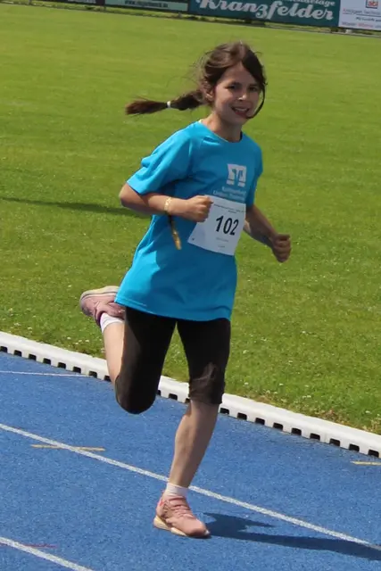 Kurz vor dem Ziel - Johanna Gromer über 800 Meter