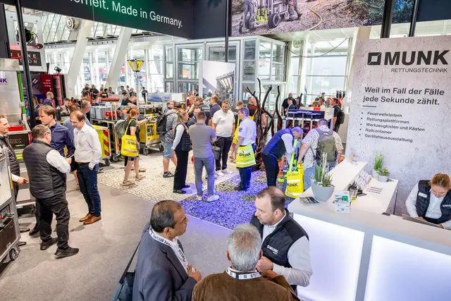 Die rund 350 Quadratmeter Standfläche waren an allen sechs Messetagen stets gut frequentiert. Die MUNK Group freute sich über die vielen Besucher aus aller Welt und der Region.  | Foto: MUNK GmbH / Michael Oettl