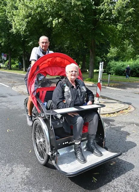 Döhrens Fahrradrikscha war mit dabei
