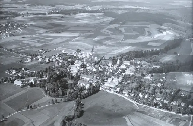 Gesamtansicht Hainhofen 1956 | Foto: Zur Verfügung gestellt: Tobias Hackl