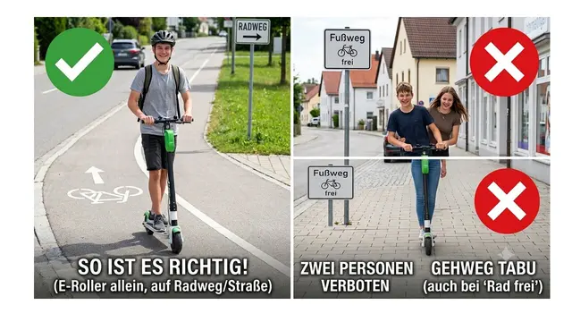 Habt Spaß bein Fahren - aber kennt auch die Regeln zur Sichherheit. | Foto: Symbolbild by KI