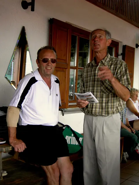 Hubert Kreutmayr und Fred Jung, nicht nur Gründungsmitglieder, sie prägten über Jahre den TCW!