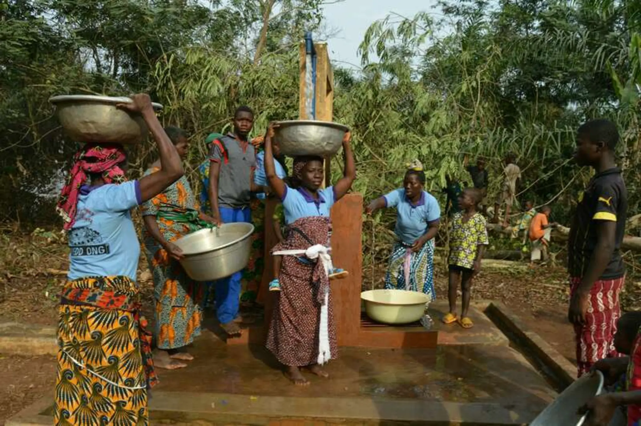 Brunnenbau in Afrika: Sechs neue Brunnenprojekte im Juli / August 2026