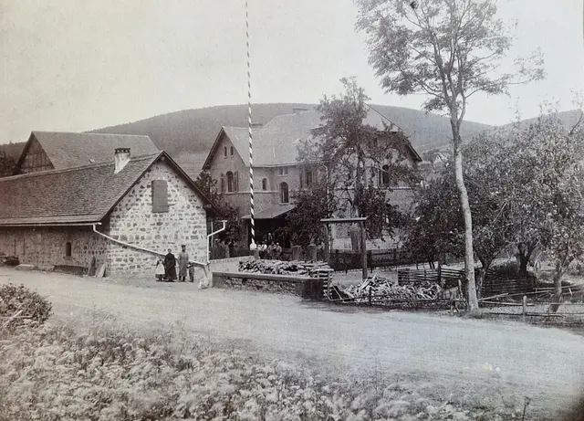 Forsthaus 1895 in Hatzfeld