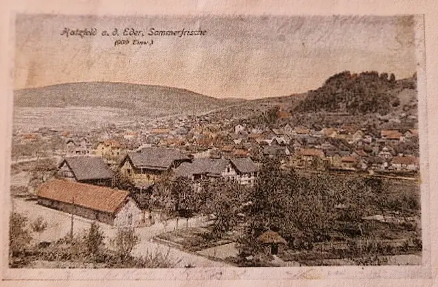 Forsthaus 1903 in Hatzfeld