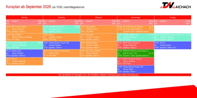 Foto: TSV Aichach