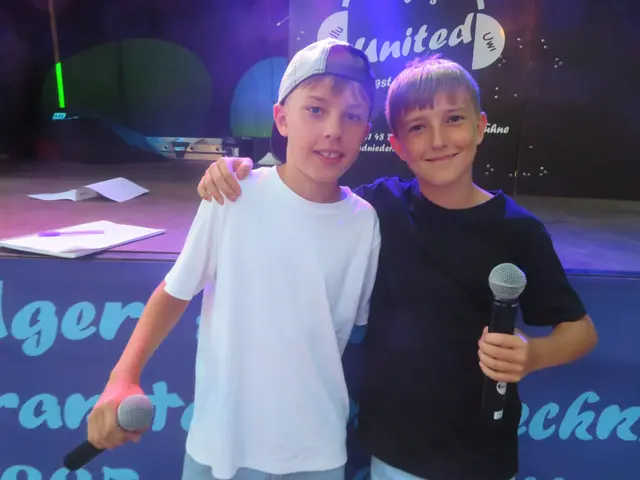 der Hamber DJ-Nachwuchs Jan Schmidt und Lukas Hornen 