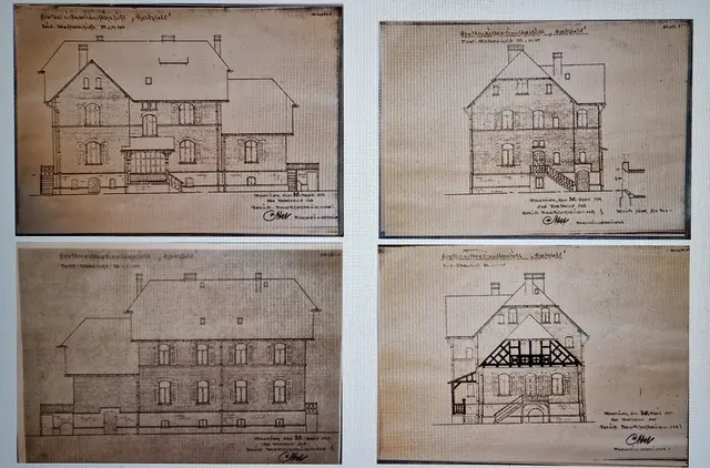 Wohngebäude der Oberförsterei Hatzfeld 1937