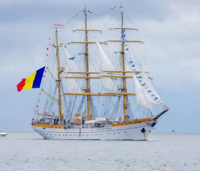 Die rumänische Bark NS MIRCEA | Foto: Foto: Screenshot Facebookseite GORCH FOCK