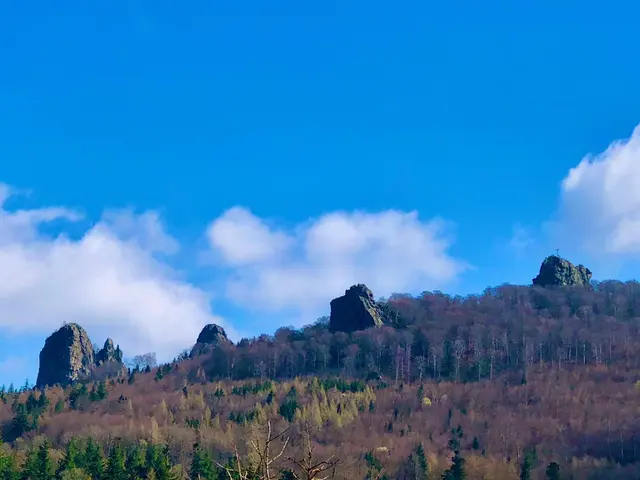 Die vier Hauptfelsen