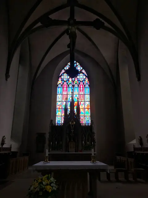 Das Pankatiuskreuz in der Propsteikirche.