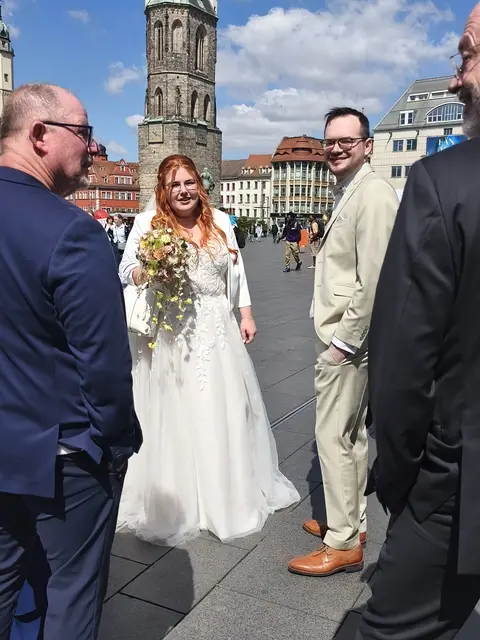 das glücklich Paar