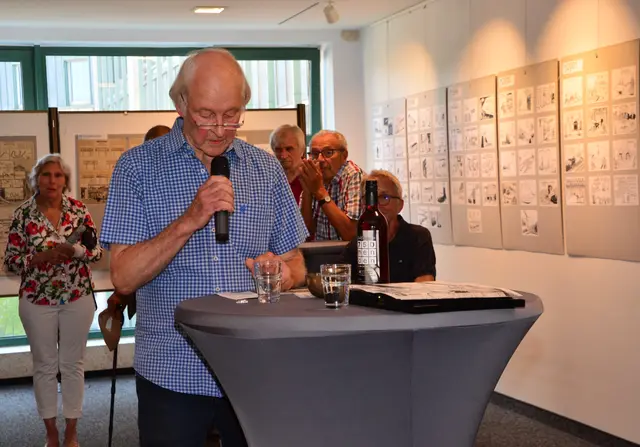 Jürgen Rosenthal während seiner Ansprache. | Foto: @ Sabine Schlücking
