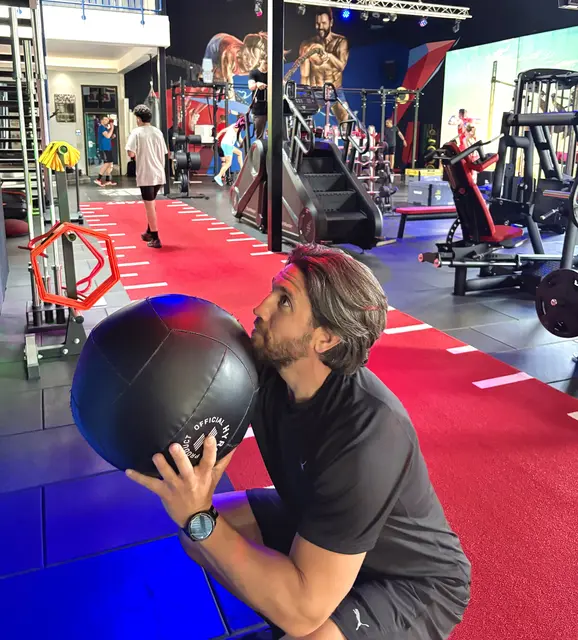 Im Training 