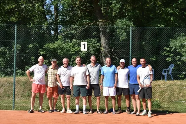 Meister der Südliga 2: Die Herren 40 des TCR