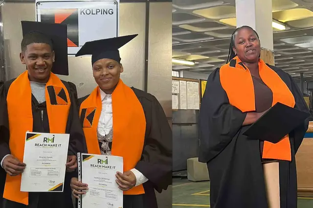 Im Juni erhielten viele Teilnehmende des Work-Opportunity-Programms (WOP) von Kolping Südafrika ihre Zertifikate.
