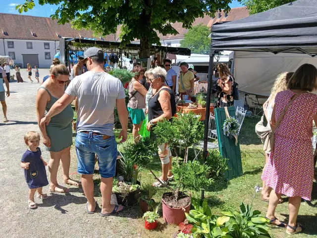 Unser bunter Bilderbogen vermittelt Eindrücke vom diesjährigen Klosterhoffest und vom Kunsthandwerkermarkt in Thierhaupten. | Foto: Peter Heider
