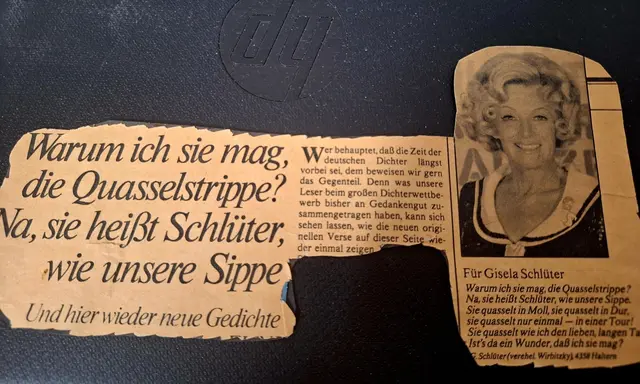Aus den 80ern.
