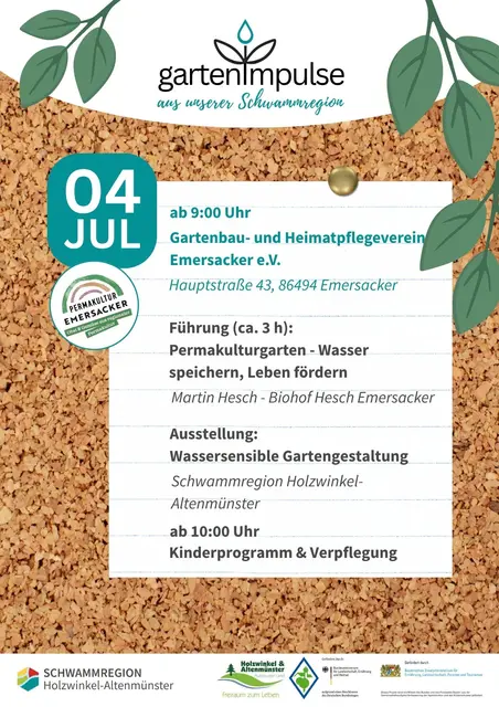 GartenImpulse aus der Schwammregion | Foto: Schwammregion Holzwinkel-Altenmünster