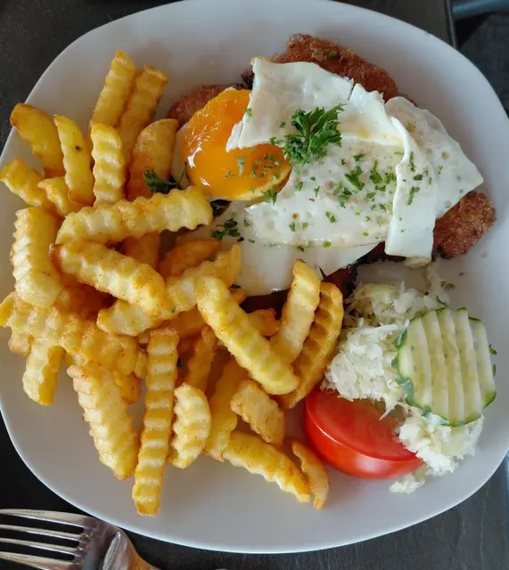 Schnitzelgericht