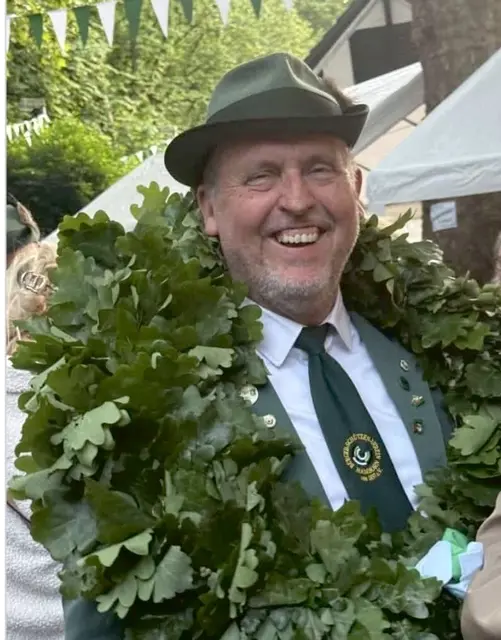 Der Moment der Freude und des Jubels: Karl-Heinz Zimmermann ist neuer Hamborner Schützenkönig.
Foto: BSV Hamborn
