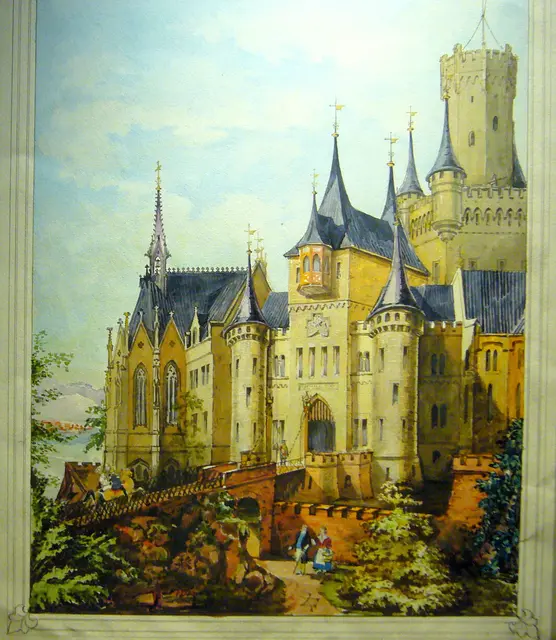 So stellte sich Königin Marie ihr Schloss vor, und so sollte es auch entstehen. (Leibnizbibliothek) | Foto: Kurt Wolter