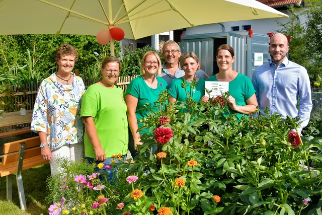 Cornelia Thümmel, Barbara Birle, Claudia Eberle, Gerald Eichinger, Stefanie Müller, Anja Deschler, Simon Ulbrich (v.l.n.r.)