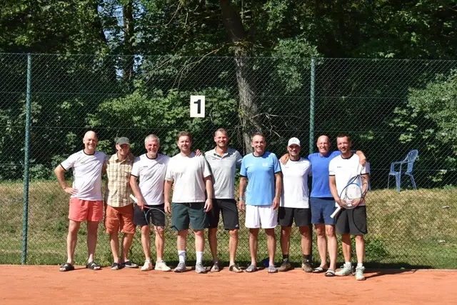 Ebenfalls Meister ihrer Klasse: Die Herren 40