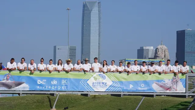 DKV Weltmeisterschaftsteam 2026 Kanuslalom in Oklahoma | Foto: Uta Büttner