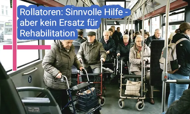 Reha vor Rollator 