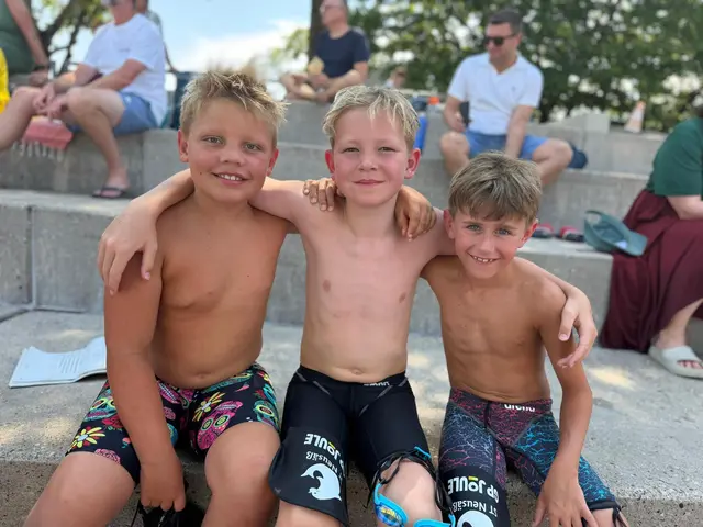 David Schmidt, Niklas Burkhardt und Moritz Winkler