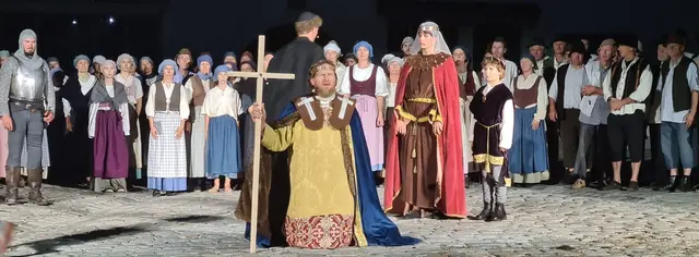 Der Welf zum Kreuzzug bereit …