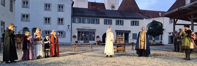 … und erbitte Segen von Abt Oteno, Martin Lang