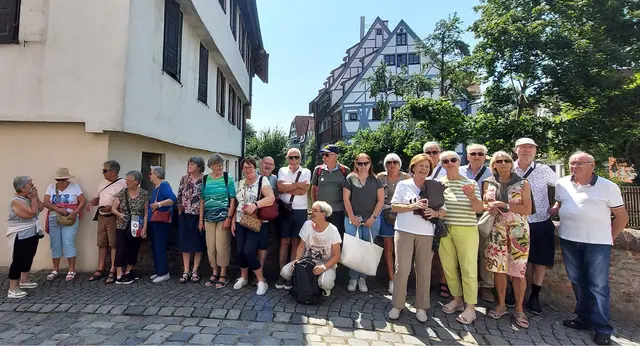 Deutsche und Franzosen beim gemeinsamen Besuch in Ulm
 | Foto: privat