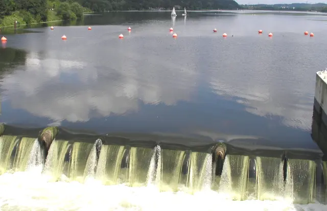 Kemnader See zwischen Bochum und Witten