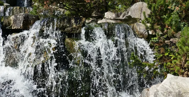 Wasserfall in der Gruga