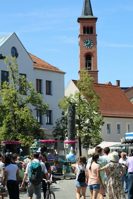Attraktive Stände werden beim Matthäusmarkt wieder viele Besucher anlocken. | Foto: Stadt Friedberg