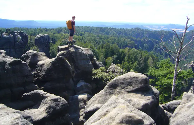 Das Elbsandsteingebirge in Sachsen und Böhmen ist eine einzigartige und wunderbare Landschaft. Wir werden wiederkommen. | Foto: Kurt Wolter