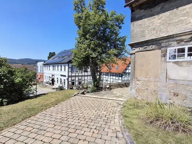Blick vom Kirchplatz,